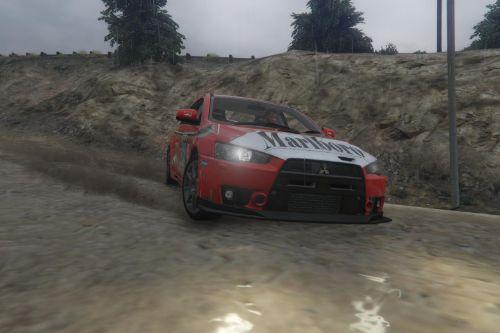 Mitsubishi WRC Paint Jobs for Evo X